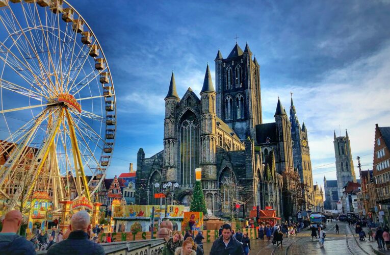 Populære byer i Holland og Belgien